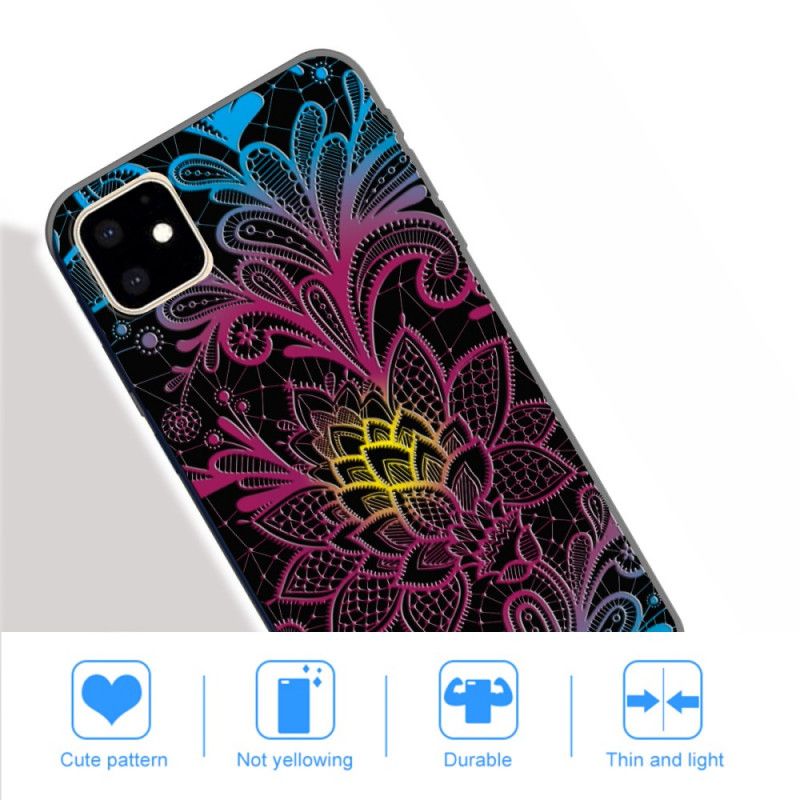 Cover iPhone 11 Mobilcover Intensfarvet Blomster