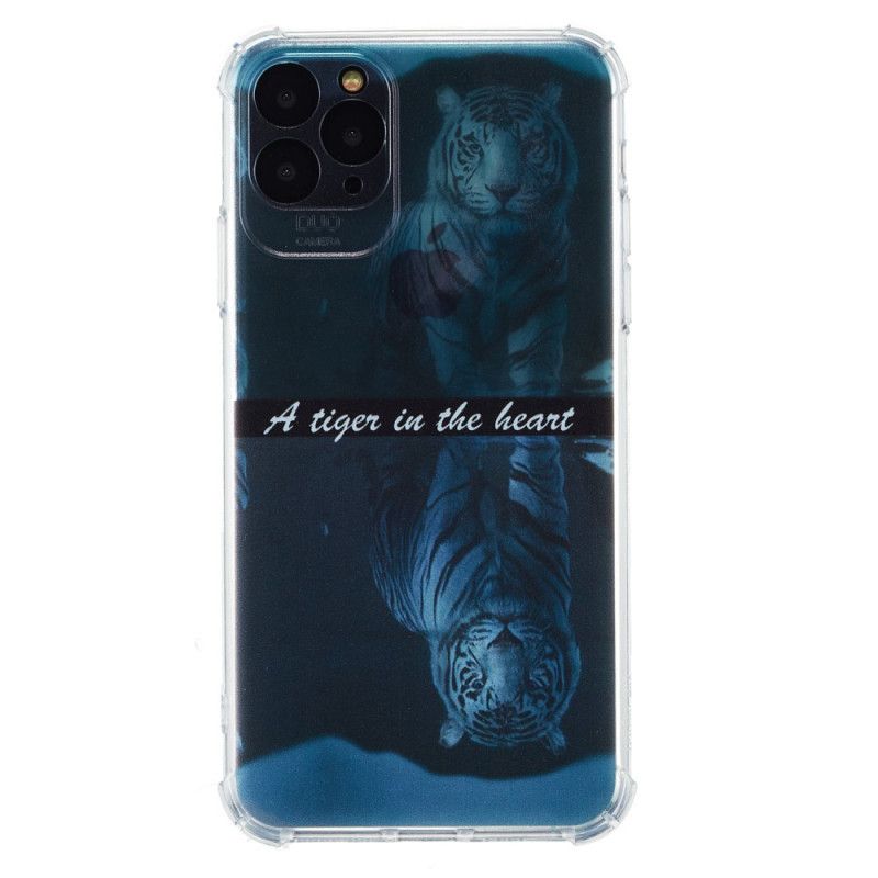 Cover iPhone 11 Mørkeblå Silikontiger