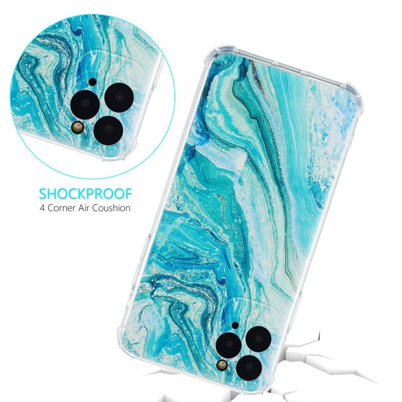 Cover iPhone 11 Silikone Marmor Stil Original