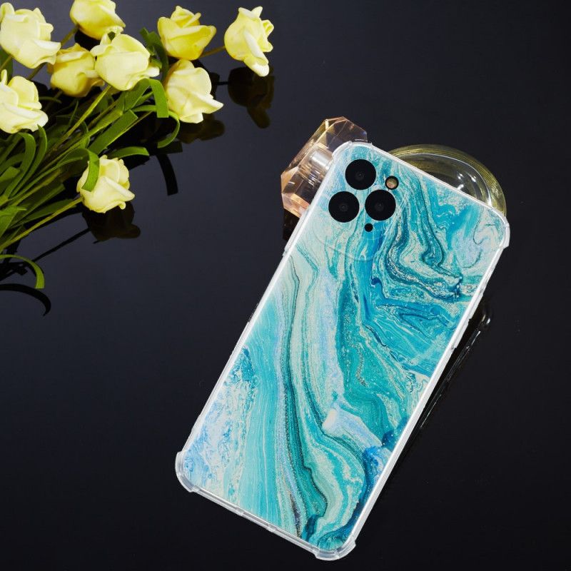 Cover iPhone 11 Silikone Marmor Stil Original