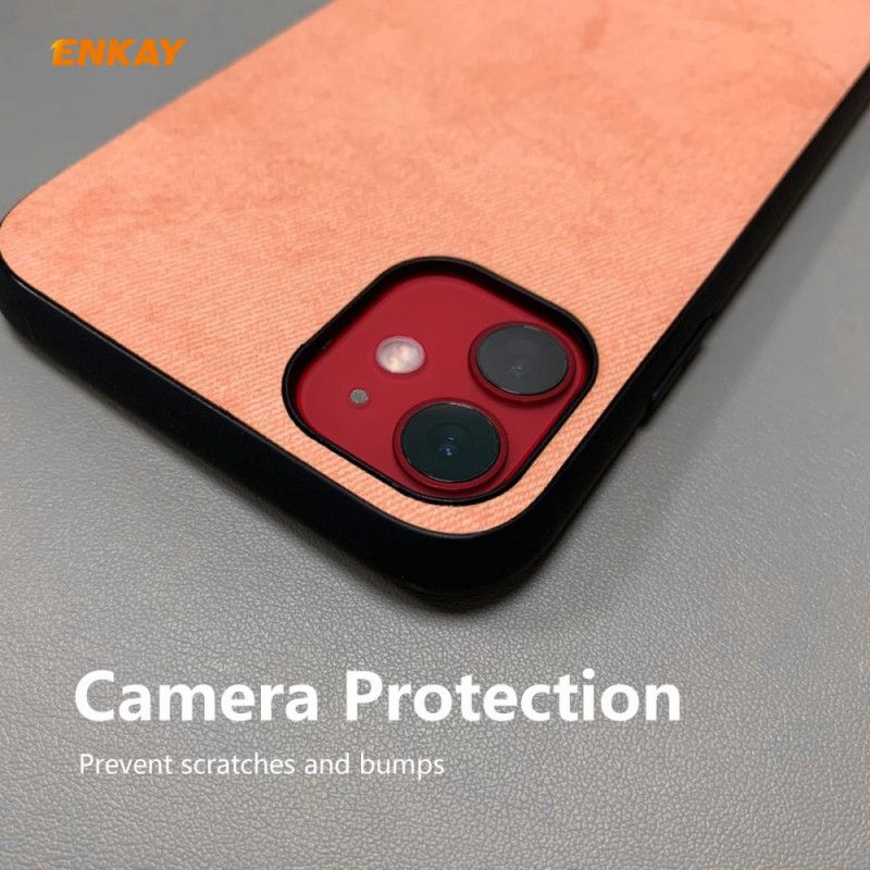 Cover iPhone 11 Sort Enkay Stoftekstur