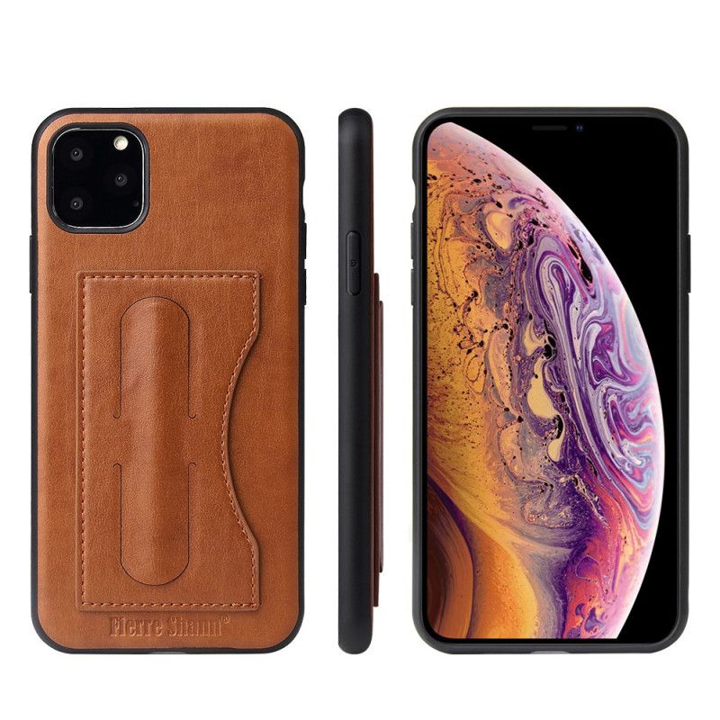 Cover iPhone 11 Sort Fierre Shann Kortholder Og Holder