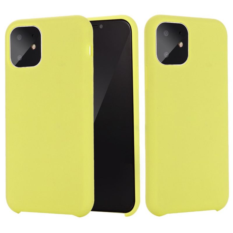 Cover iPhone 11 Sort Flydende Silikone Original