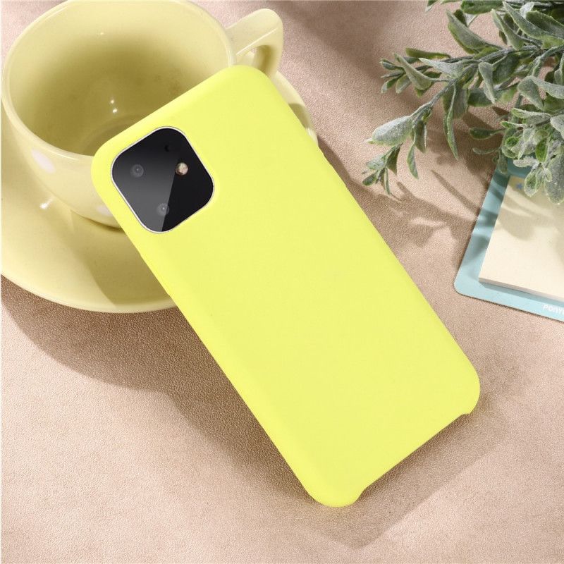 Cover iPhone 11 Sort Flydende Silikone Original