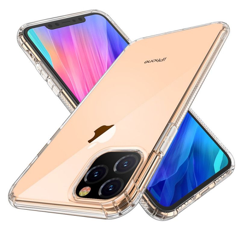 Cover iPhone 11 Sort Gennemsigtige Leeu-Beskyttelsespuder Beskyttelse