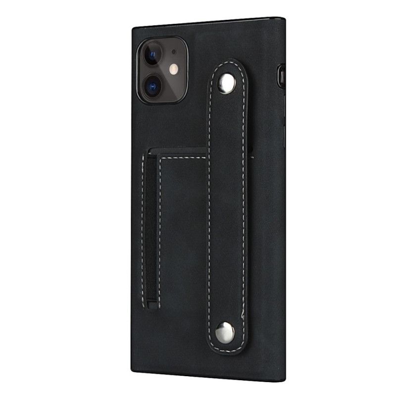 Cover iPhone 11 Sort Kortholder Og Rem