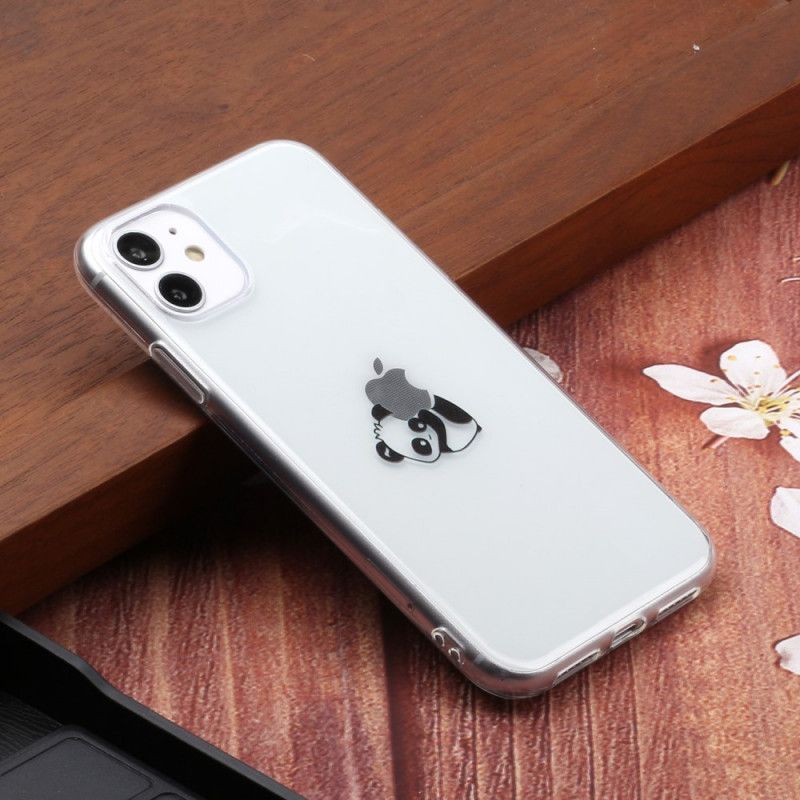 Cover iPhone 11 Sort Logo Panda Spil Original