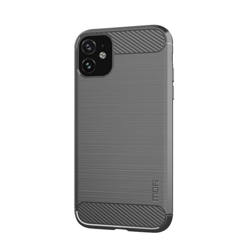 Cover iPhone 11 Sort Mofi Børstet Kulfiber Beskyttelse