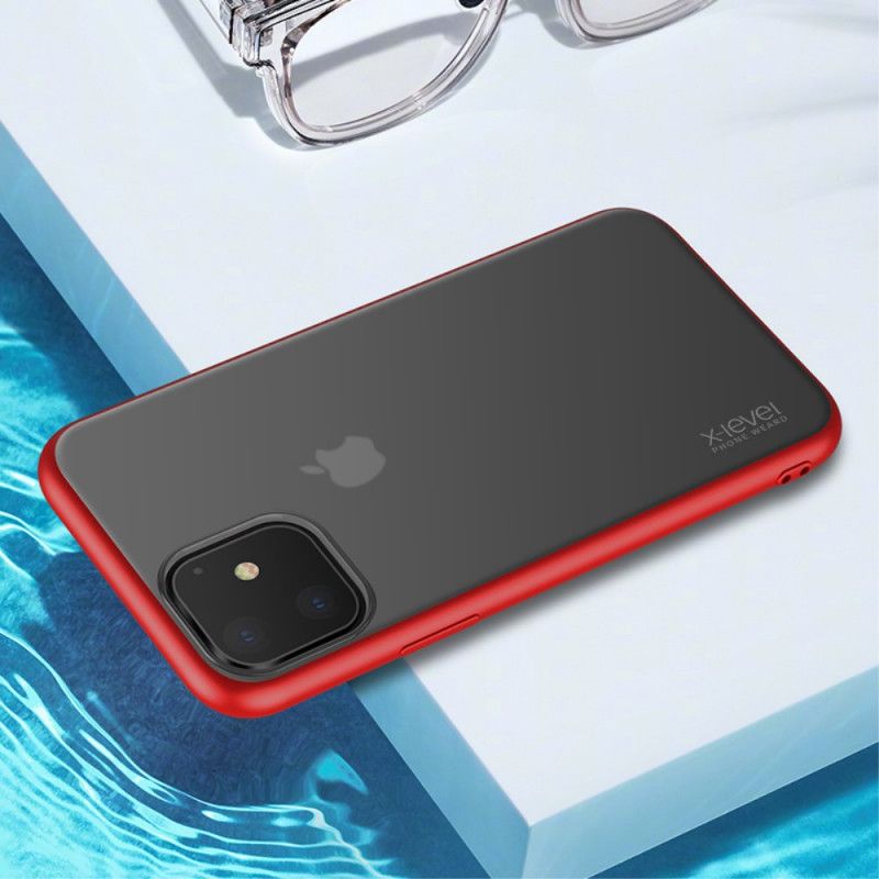 Cover iPhone 11 Sort X-Niveau Mat