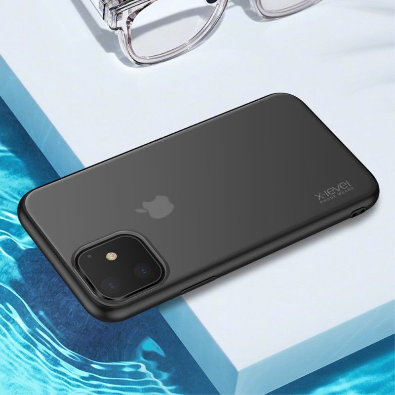 Cover iPhone 11 Sort X-Niveau Mat