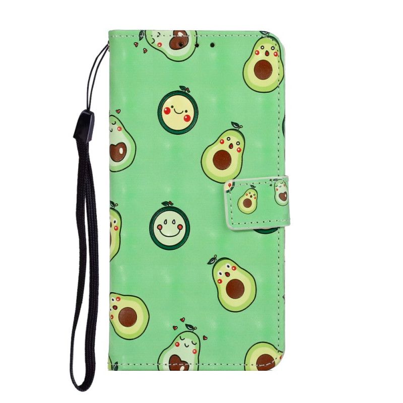 Flip Cover iPhone 11 Mobilcover Avocado Justerbar Rem