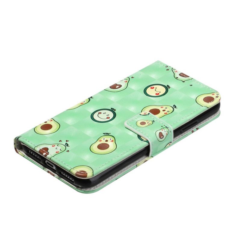 Flip Cover iPhone 11 Mobilcover Avocado Justerbar Rem