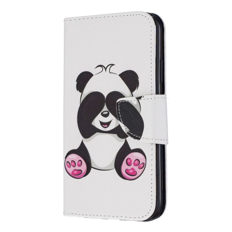 Flip Cover iPhone 11 Mobilcover Sjov Panda