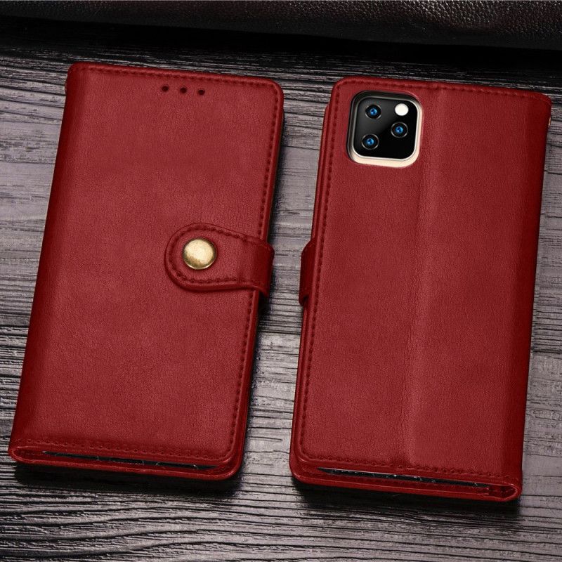 Flip Cover iPhone 11 Sort Premium Design