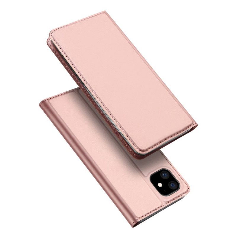 Læder Cover for iPhone 11 Sort Skin Pro Serie Dux Ducis