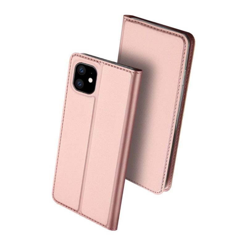 Læder Cover for iPhone 11 Sort Skin Pro Serie Dux Ducis