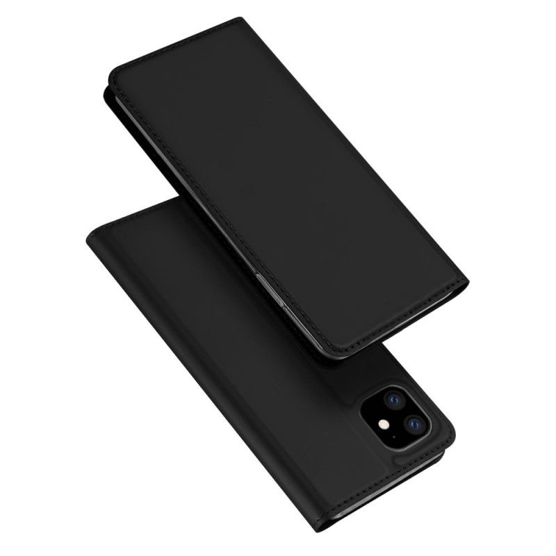 Læder Cover for iPhone 11 Sort Skin Pro Serie Dux Ducis