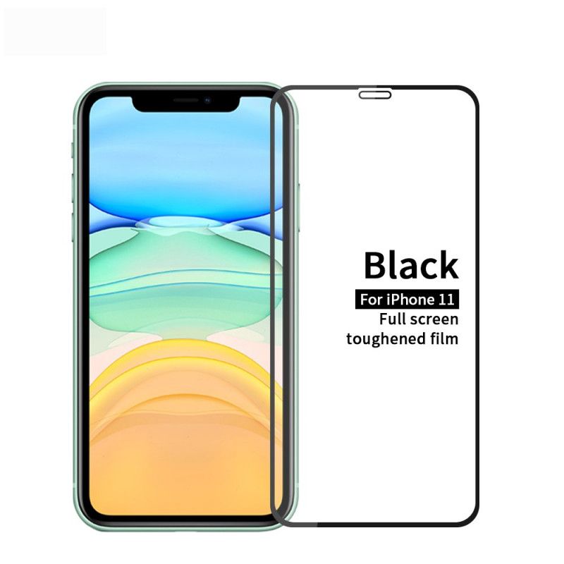 Mofi iPhone 11 Sort Hærdet Glas Beskyttelse