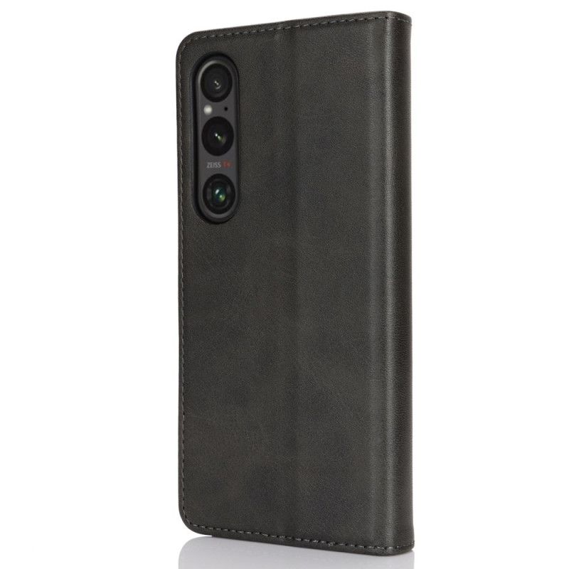 Læder Cover Sony Xperia 1 Vi Telefon Etui Splitlæder