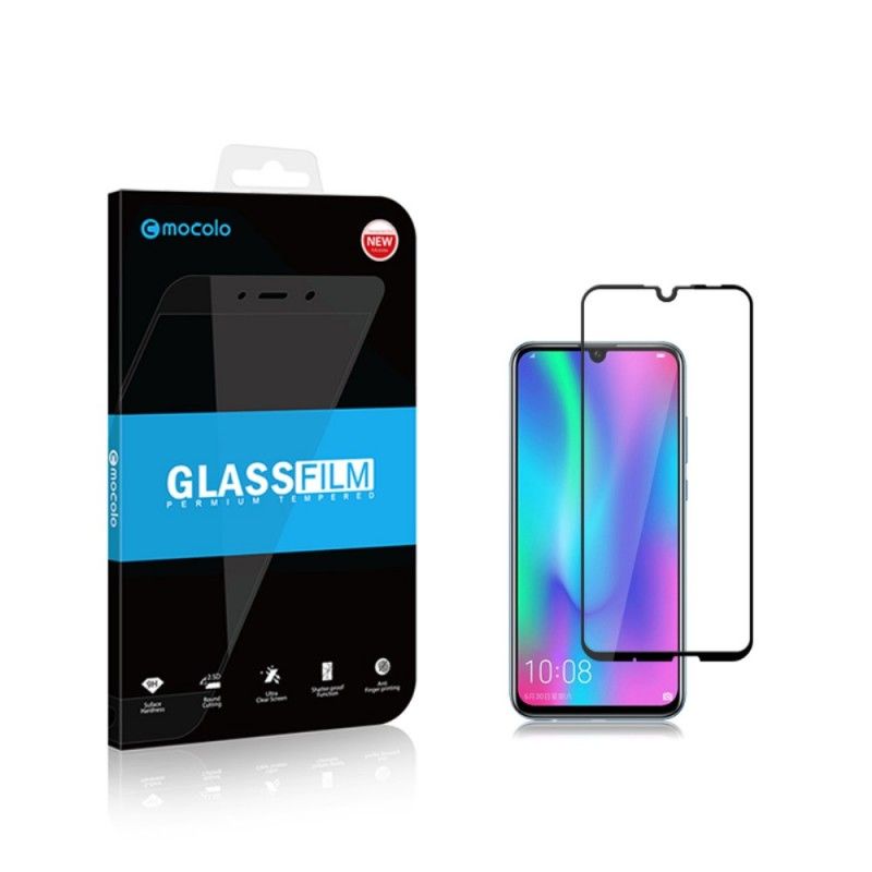 Beskyttelse Af Hærdet Glas Honor 10 Lite Sort Mocolo