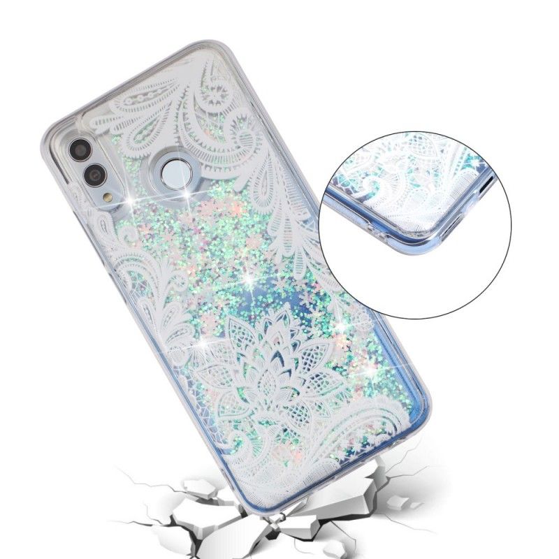 Cover Honor 10 Lite Mobilcover Sequined Blonde