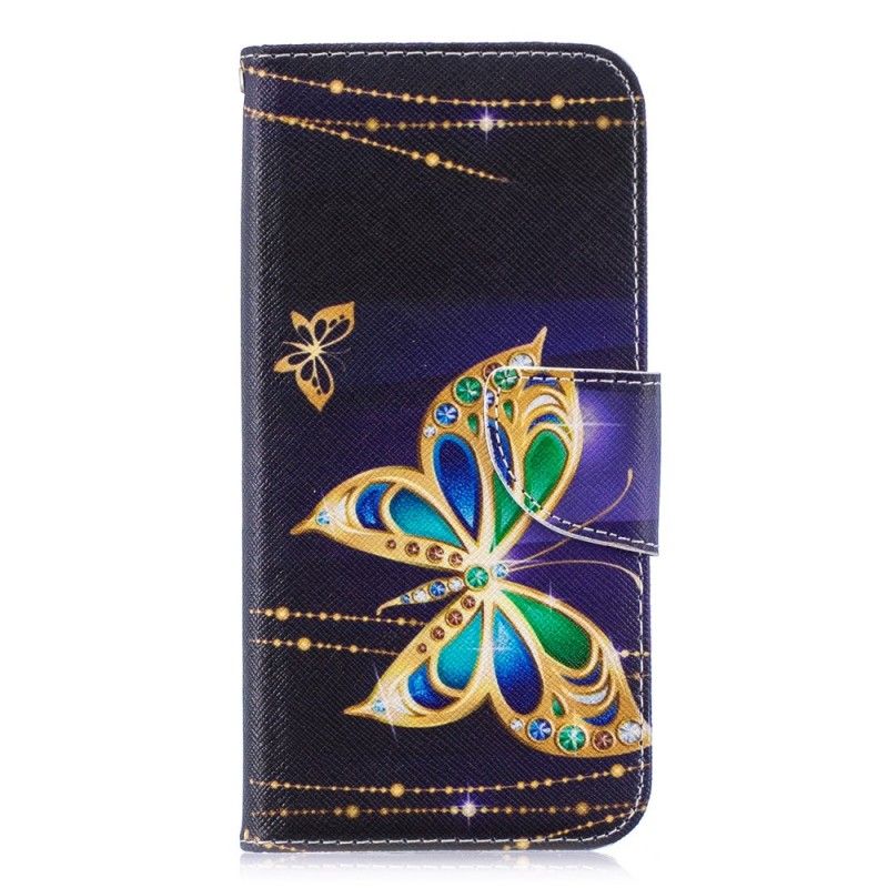 Flip Cover Honor 10 Lite Mobilcover Magisk Sommerfugl