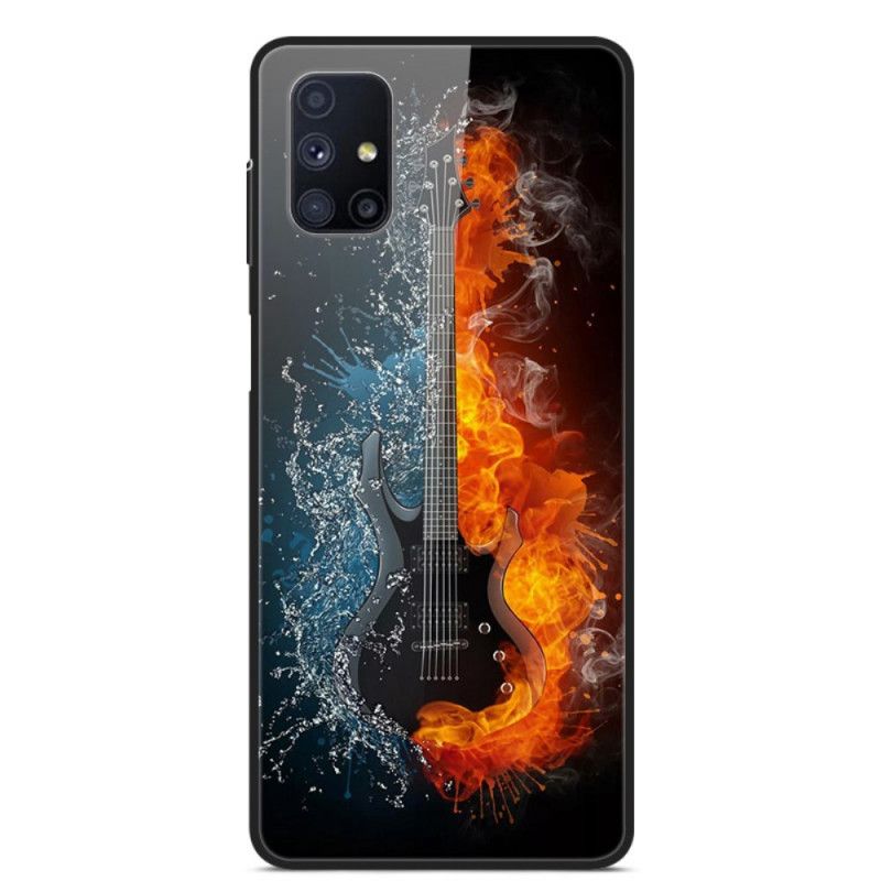 Cover for Samsung Galaxy M51 Guitarhærdet Glas