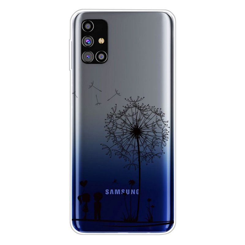 Cover for Samsung Galaxy M51 Mælkebøtte Kærlighed