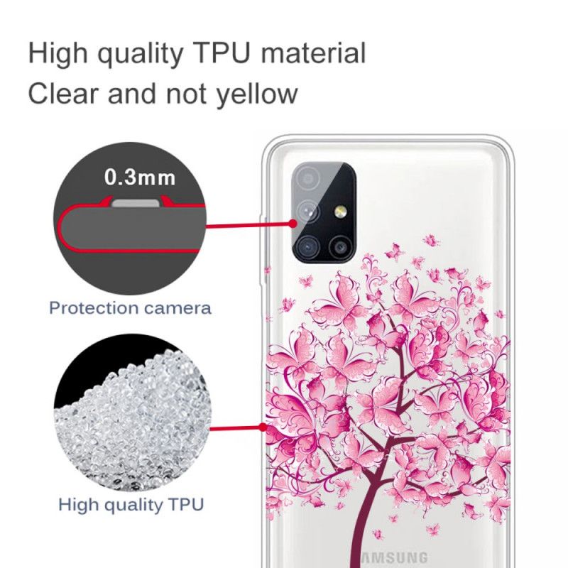 Cover for Samsung Galaxy M51 Øverste Træ