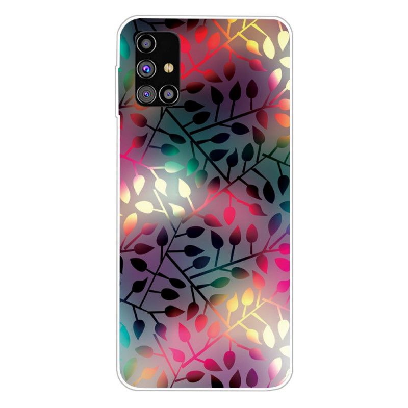 Cover for Samsung Galaxy M51 Rød Ark