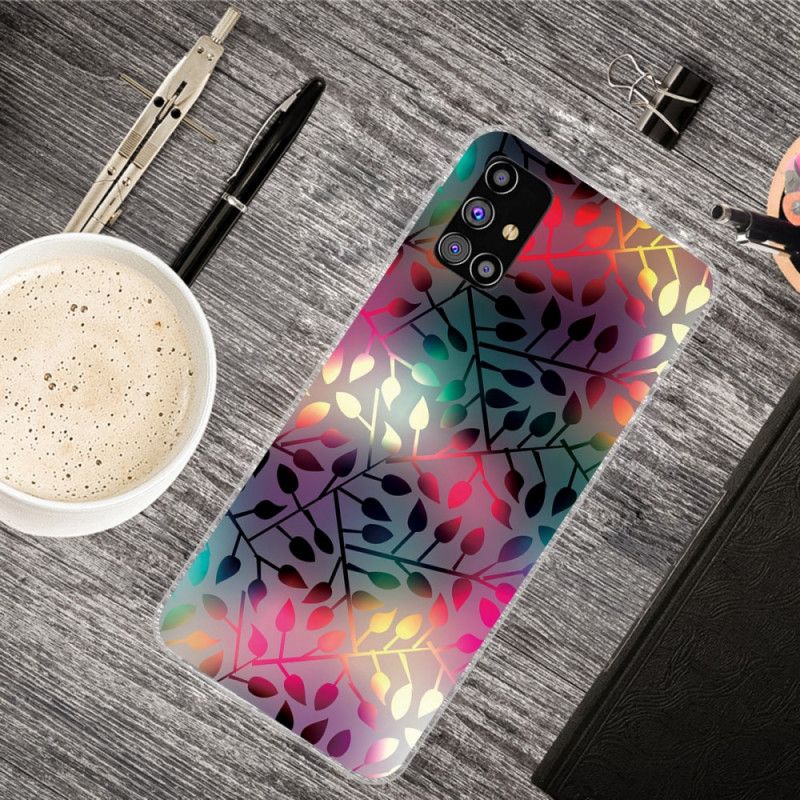 Cover for Samsung Galaxy M51 Rød Ark