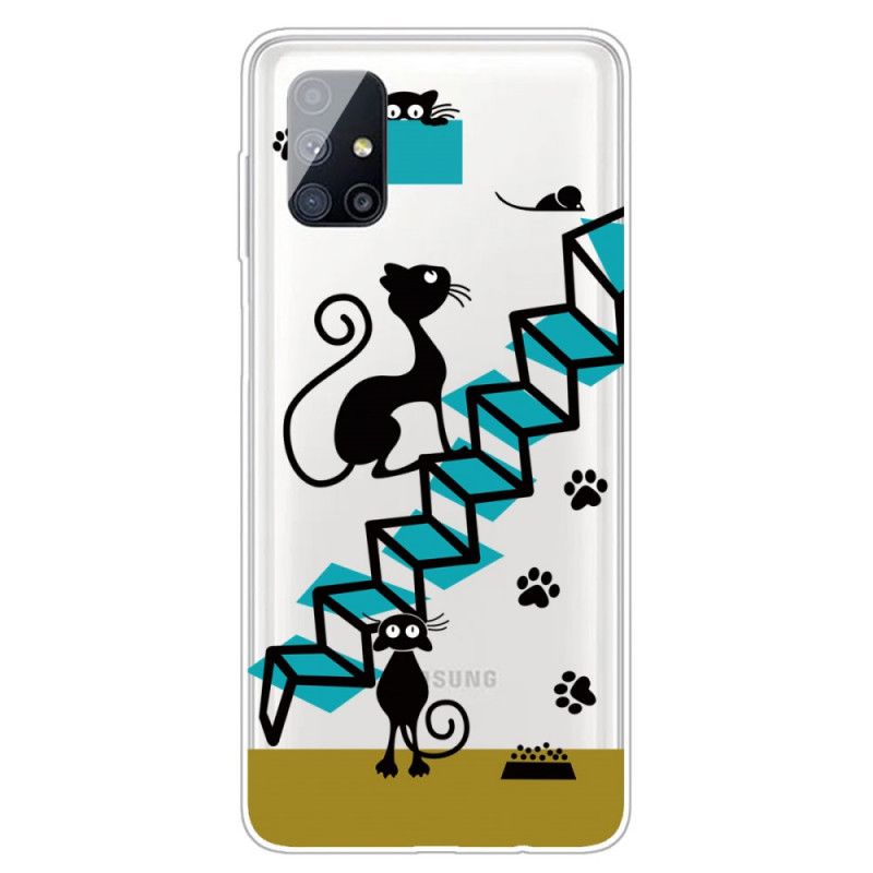 Cover for Samsung Galaxy M51 Sjove Katte