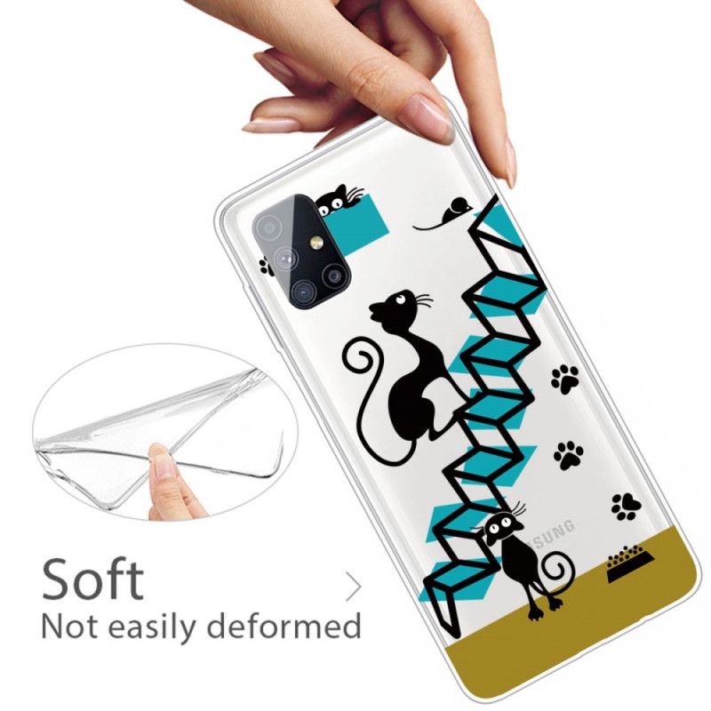 Cover for Samsung Galaxy M51 Sjove Katte