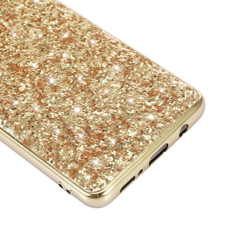 Cover for Samsung Galaxy M51 Sort Jeg Er Glitter