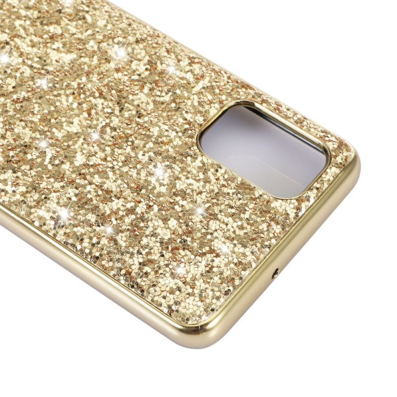 Cover for Samsung Galaxy M51 Sort Jeg Er Glitter