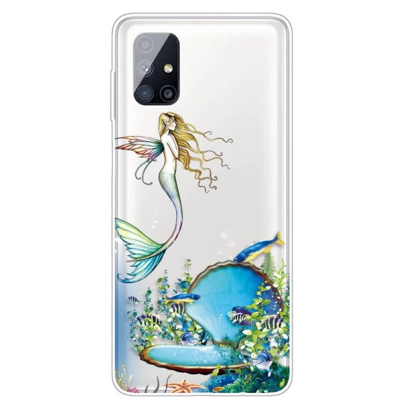 Cover Samsung Galaxy M51 Blå Sirene