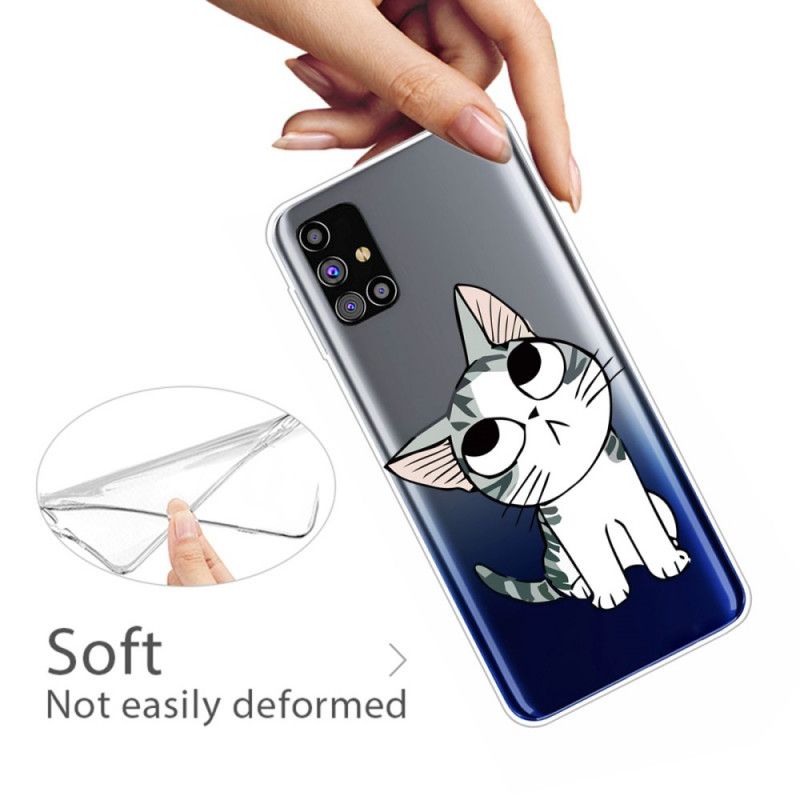 Cover Samsung Galaxy M51 Charmerende Kat