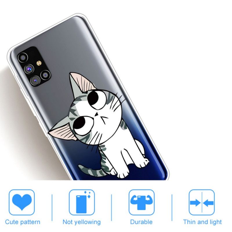 Cover Samsung Galaxy M51 Charmerende Kat