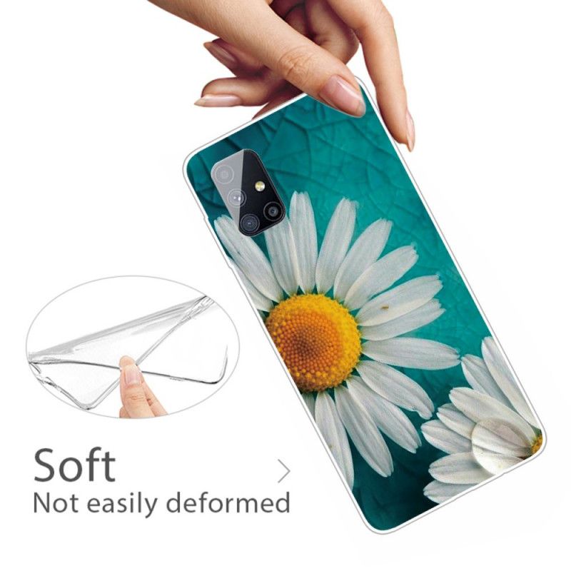 Cover Samsung Galaxy M51 Daisy Original