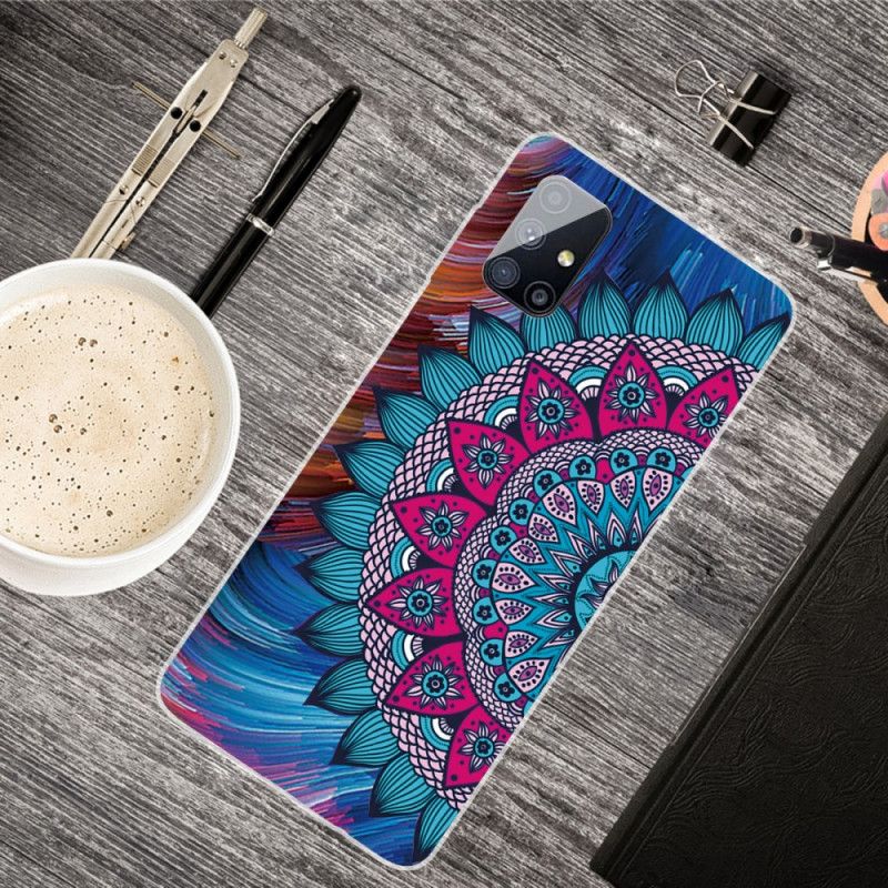 Cover Samsung Galaxy M51 Farverig Mandala