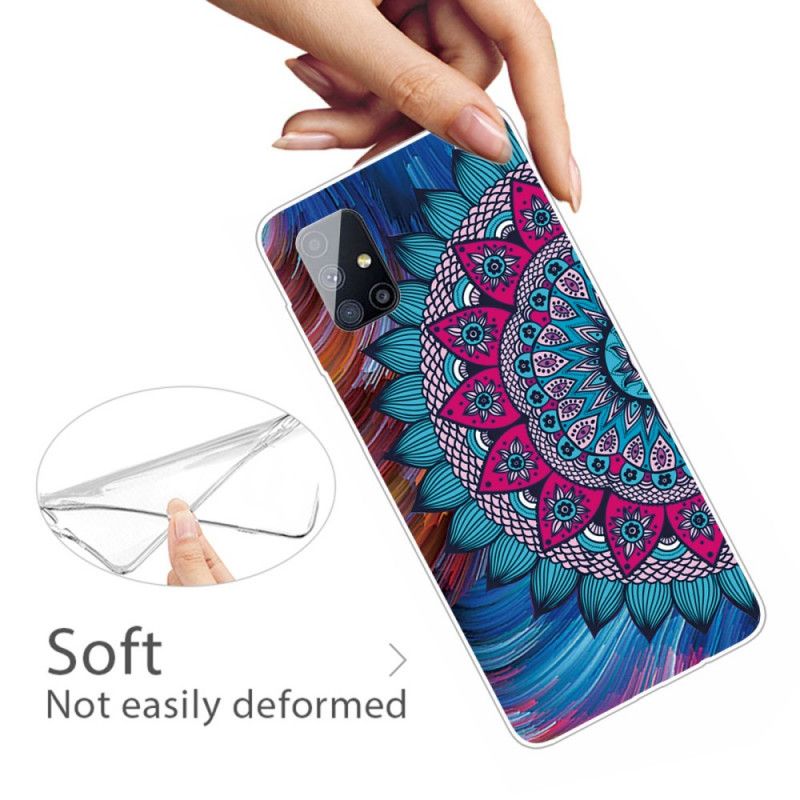 Cover Samsung Galaxy M51 Farverig Mandala