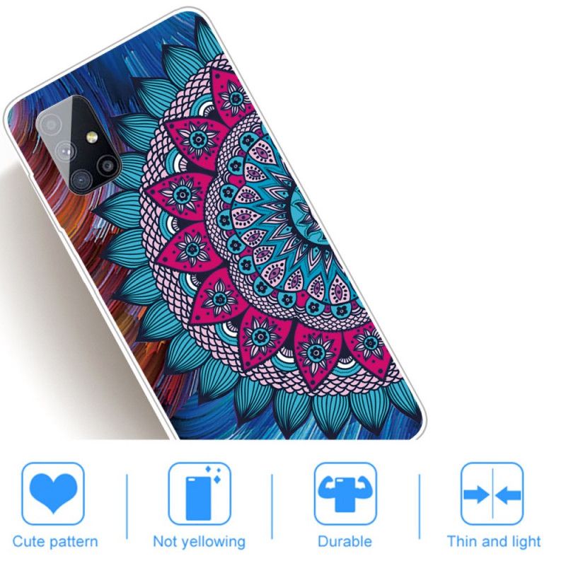 Cover Samsung Galaxy M51 Farverig Mandala