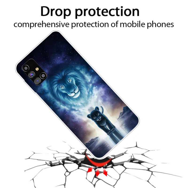 Cover Samsung Galaxy M51 Løveunge