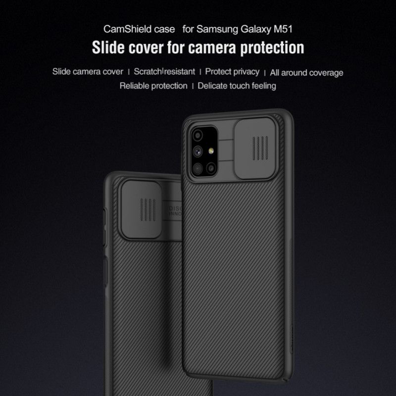 Cover Samsung Galaxy M51 Mobilcover Nillkin Knastskærm