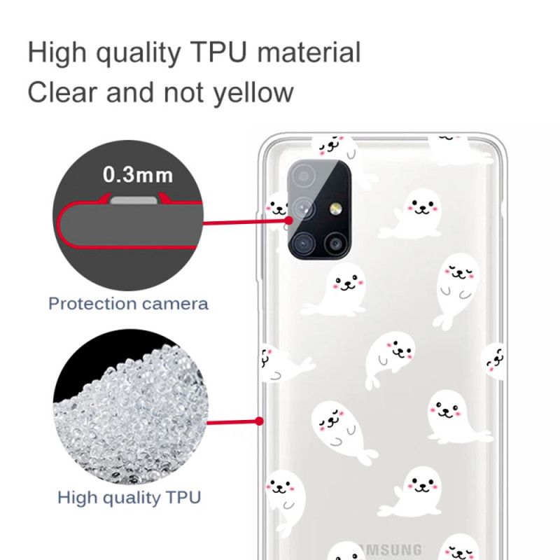 Cover Samsung Galaxy M51 Øverste Søløver Beskyttelse