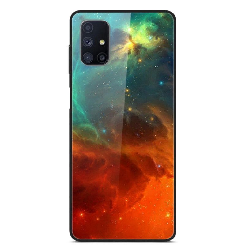 Cover Samsung Galaxy M51 Rød Rød Og Grøn Himmel Beskyttelse