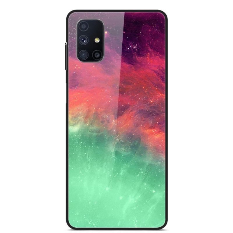 Cover Samsung Galaxy M51 Rød Rød Og Grøn Himmel Beskyttelse