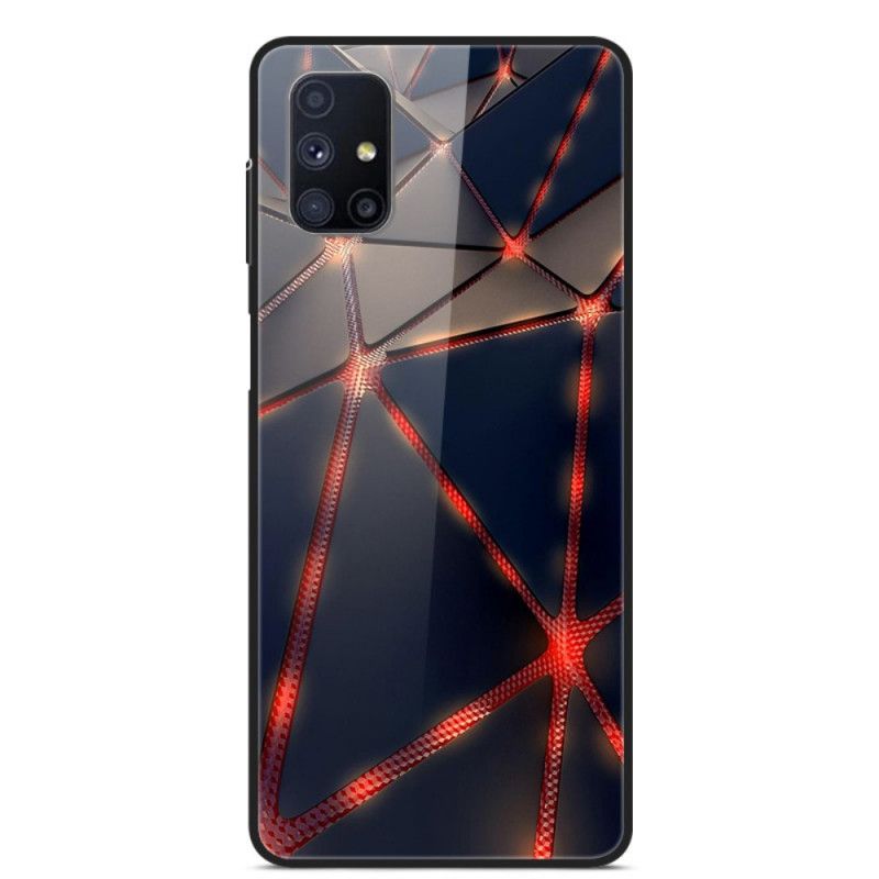 Cover Samsung Galaxy M51 Rød Stråle Beskyttelse