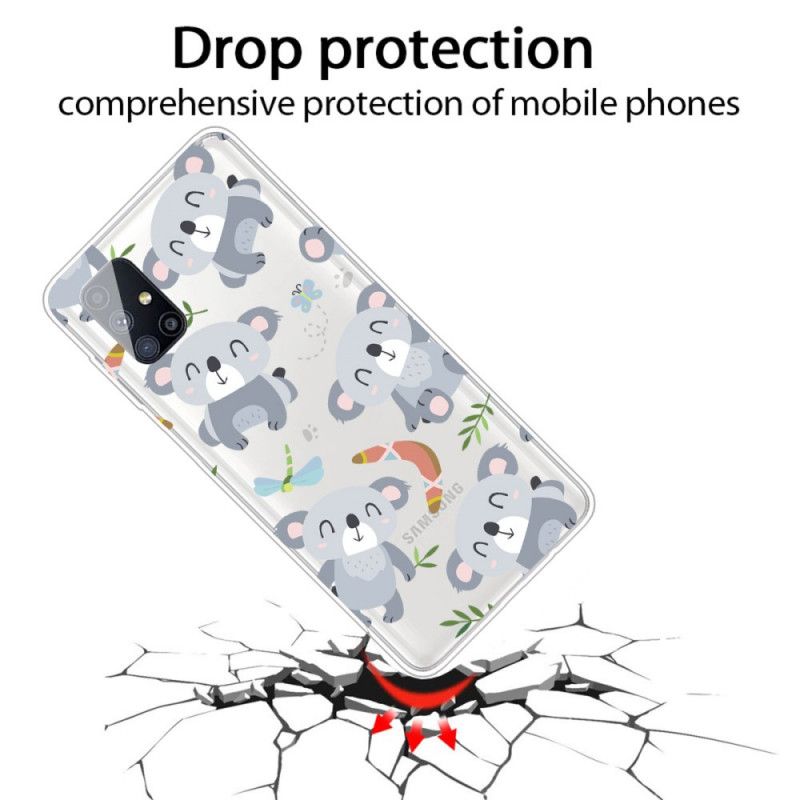 Cover Samsung Galaxy M51 Søde Koalaer