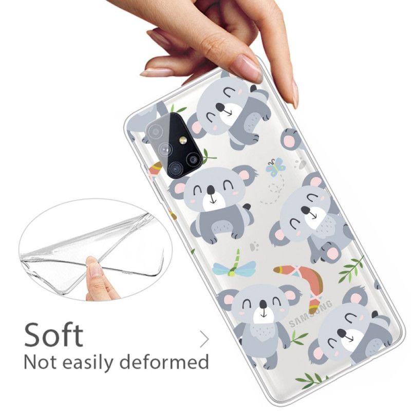 Cover Samsung Galaxy M51 Søde Koalaer